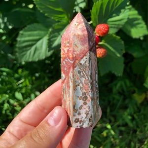 Red Leopard Jasper Crystal Point